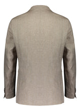 Load image into Gallery viewer, Slim fit blazer in beige linen