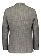 Load image into Gallery viewer, Slim fit blazer in black/white pattern