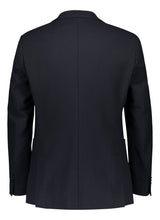 Load image into Gallery viewer, Casual cotton mix blazer in navy blue