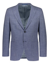 Load image into Gallery viewer, Blue casual luxury blazer in regular fit