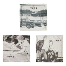 Load image into Gallery viewer, Pocket square Turo nostalgy