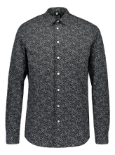 Load image into Gallery viewer, Slim fit shirt Pyry in Albini dark print
