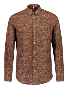 Slim fit shirt Pyry with micro camouflage print