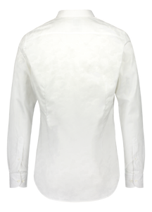 Slim fit shirt in Albini white cloud