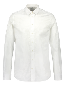 Slim fit shirt in Albini white cloud