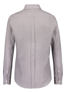 Casual slim fit shirt in Albini multicolor