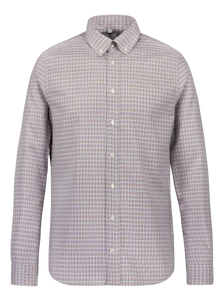 Casual slim fit shirt in Albini multicolor