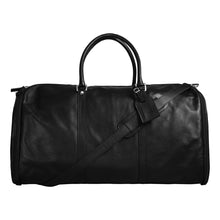 Load image into Gallery viewer, Leather suit bag weekender

