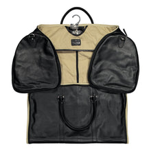 Load image into Gallery viewer, Leather suit bag weekender

