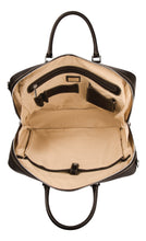 Load image into Gallery viewer, Leather briefcase espresso brown
