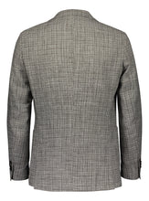 Load image into Gallery viewer, Slim fit blazer in black/white pattern
