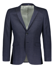 Load image into Gallery viewer, Berlin blazer in denim look wool
