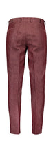 Load image into Gallery viewer, Earthy red linen suit in slim fit
