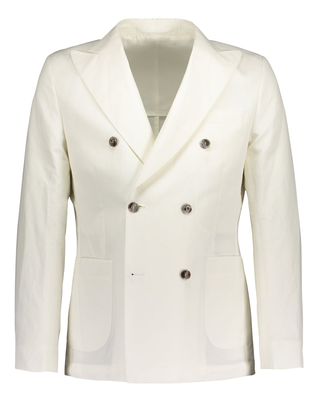 Kaksirivinen bleiseri Jacob<br> valkoinen <br> slim fit