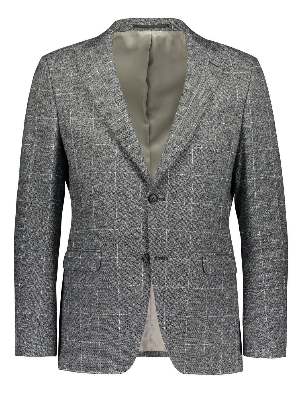 Relaxed summer blazer in grey