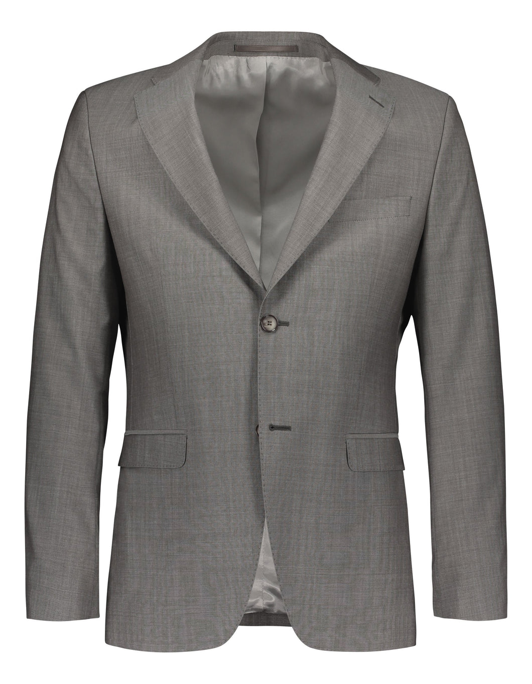 Harmaa puku <br> Tollegnon villaa <br> slim fit