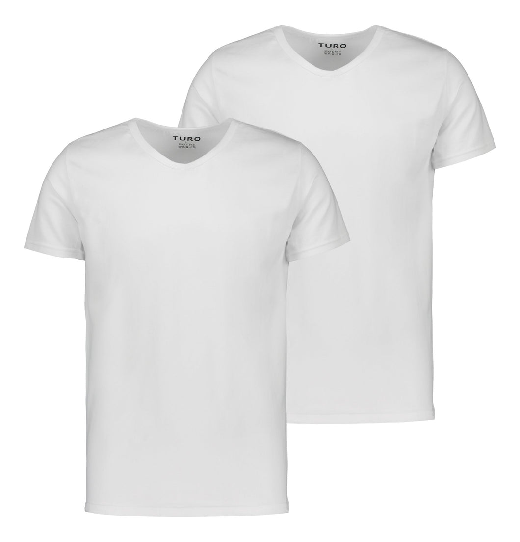 White t-shirt dual-pack